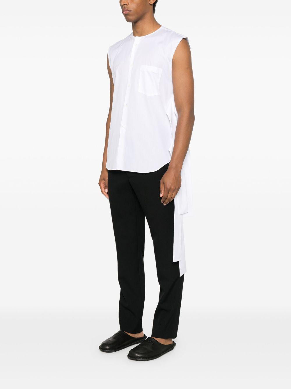 Sleeveless Shirt POB030 2 WHITE COMME DES GARCONS HOMME PLUS 