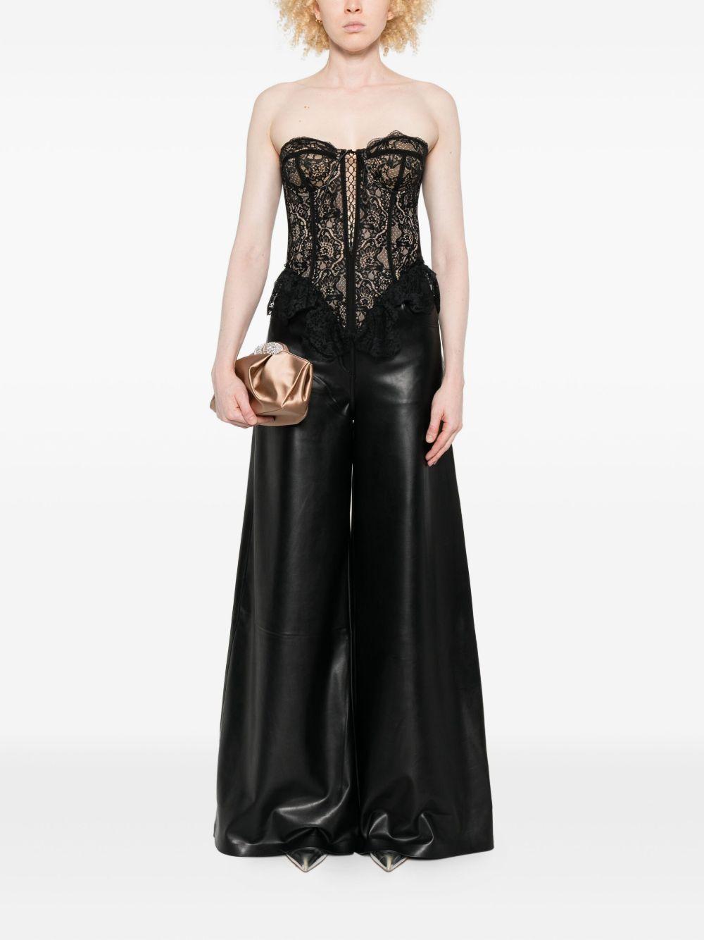 Corsetto in pizzo 05FWTO36705328 99 BLACK GIUSEPPE DI MORABITO 