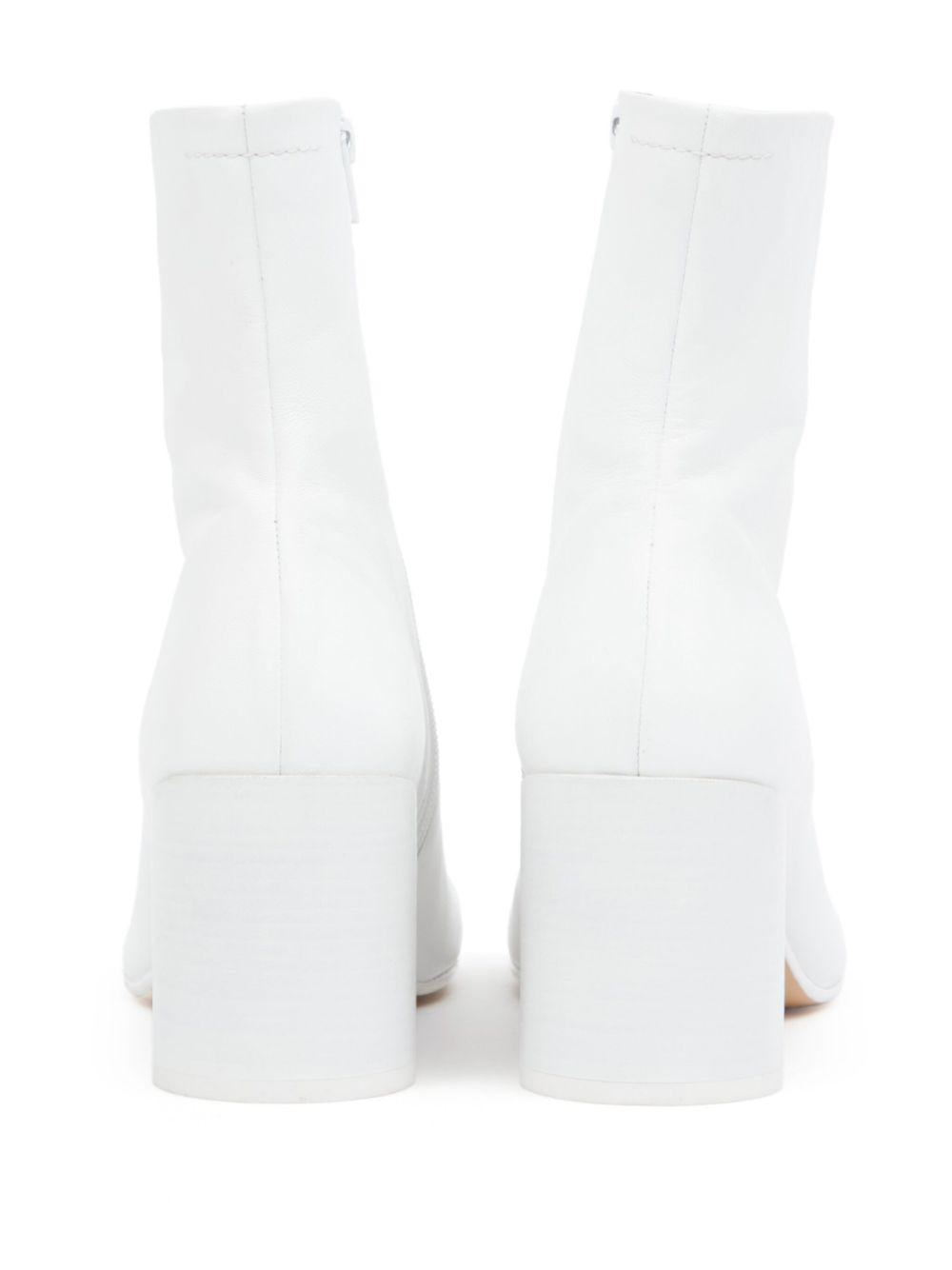 Stivaletti anatomici S59WU0235P3628 T1003 WHITE MM6 MAISON MARGIELA 