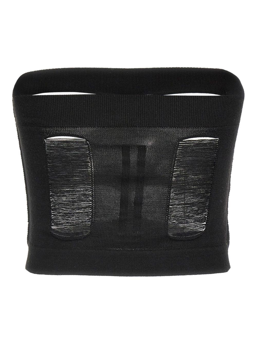 Tanja top RO01E7647KGRIDM 09 BLACK RICK OWENS 