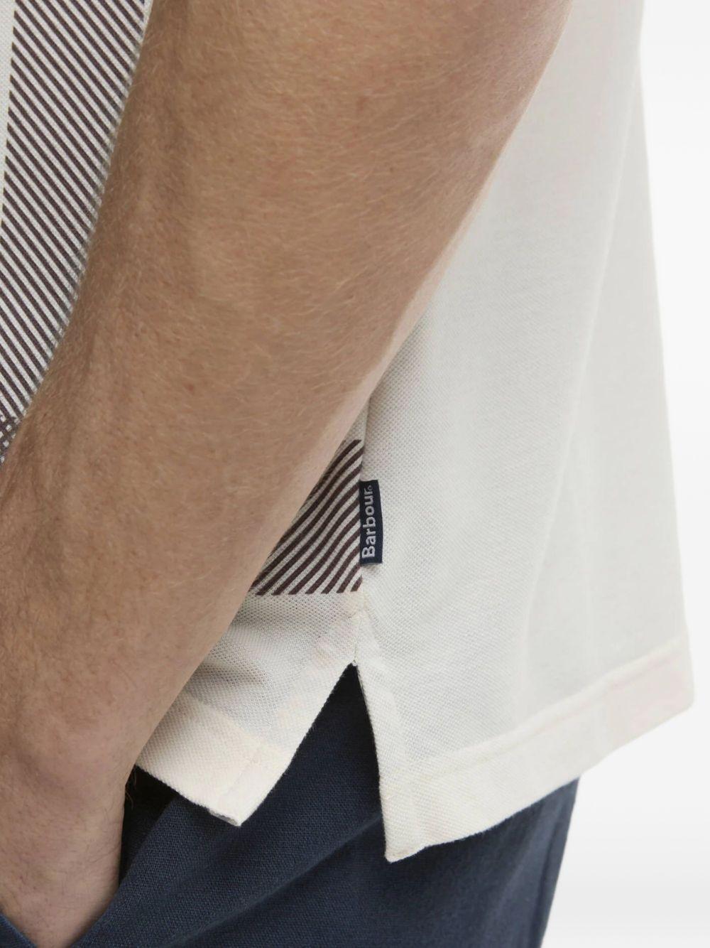 Polo Blaine Oversized Tartan MML1117 WH32 WHISPER WHITE BARBOUR 