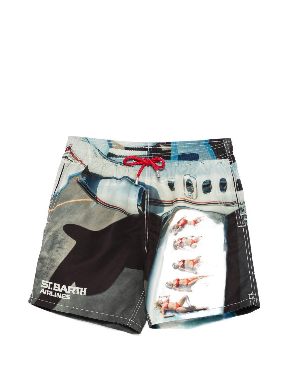 Costume mare SB Airlines GUS000901718L RD SB AIRLINES MC2 SAINT BARTH 