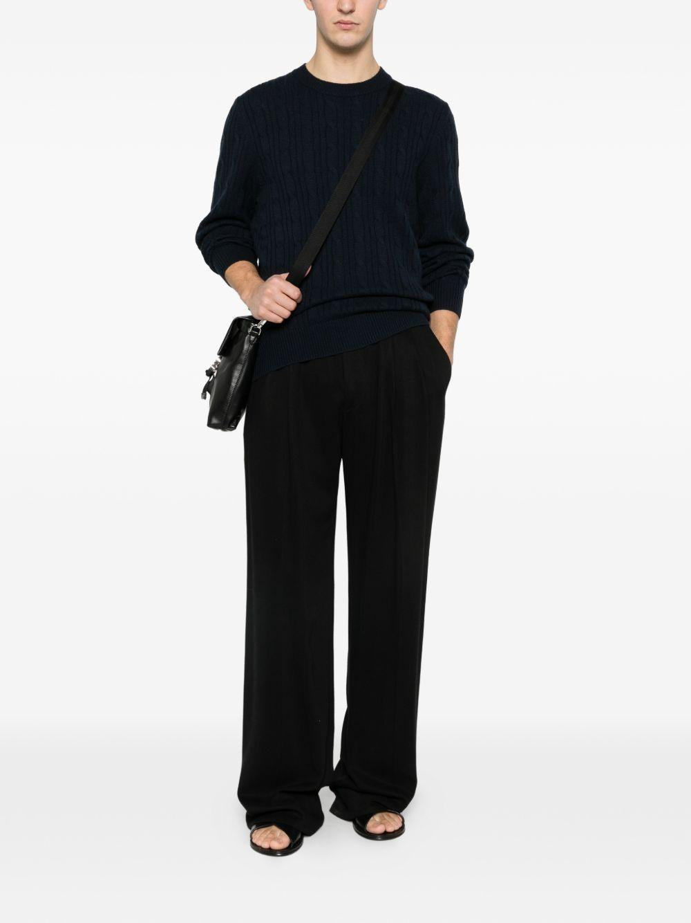 Maglione girocollo 10274959 404 BLUE BOSS 