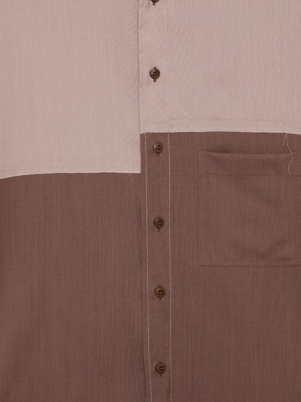 Camicia Richard Evo 26S17 5169 GRANATA OLD ROSE COSTUMEIN 