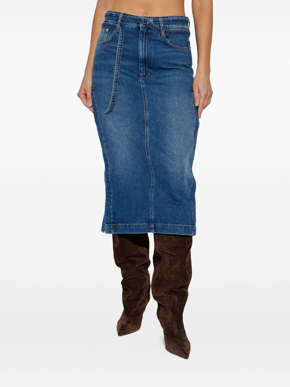 Gonna in denim BIBLIOSMM10633 005 MEDIO VINTAGE SPORTMAX 