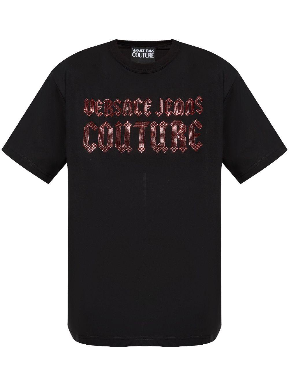  77GAHL00CJ01L 899 BLACK VERSACE JEANS COUTURE 