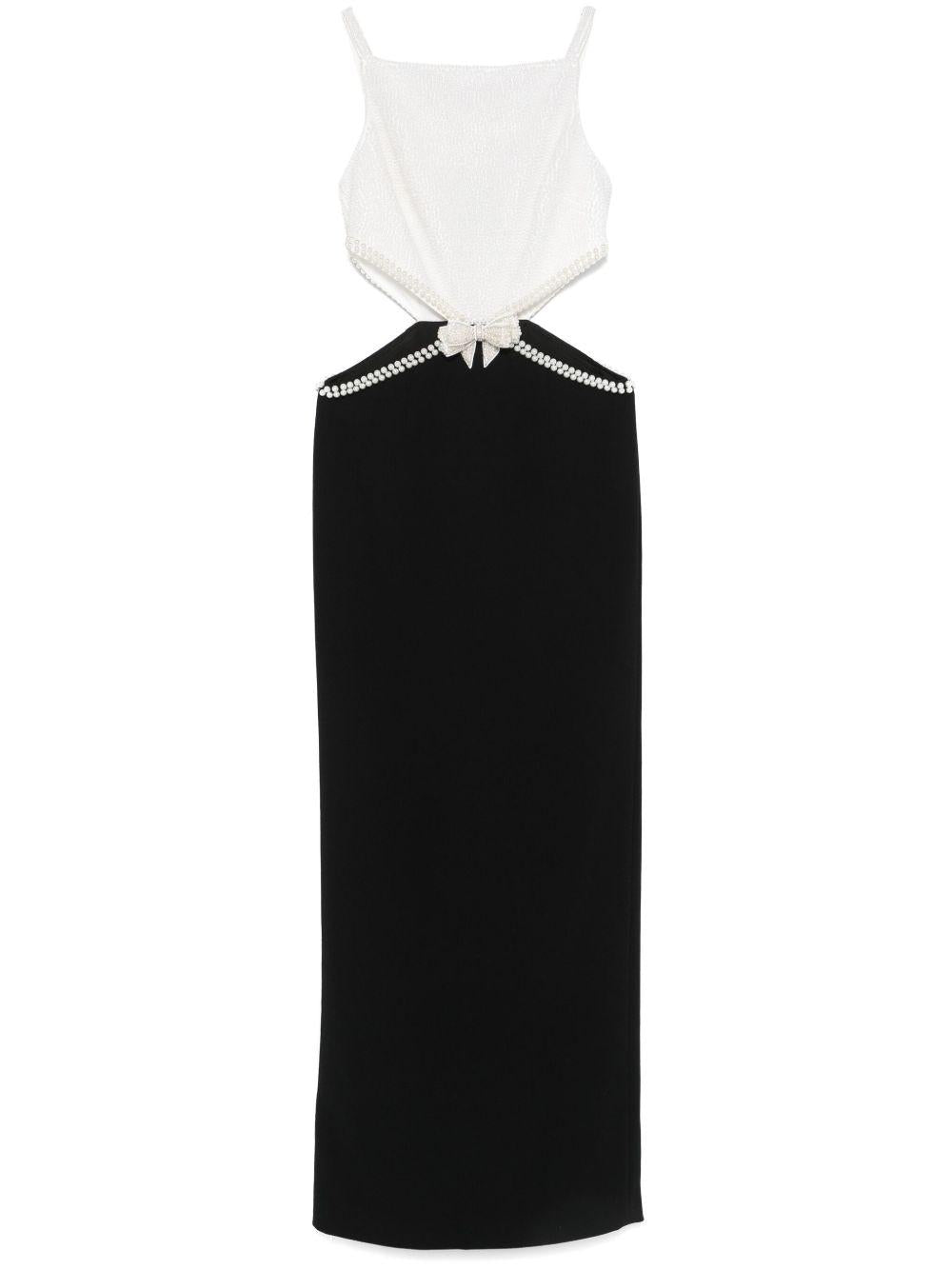  SS25081XBW BLACK WHITE SELF-PORTRAIT 