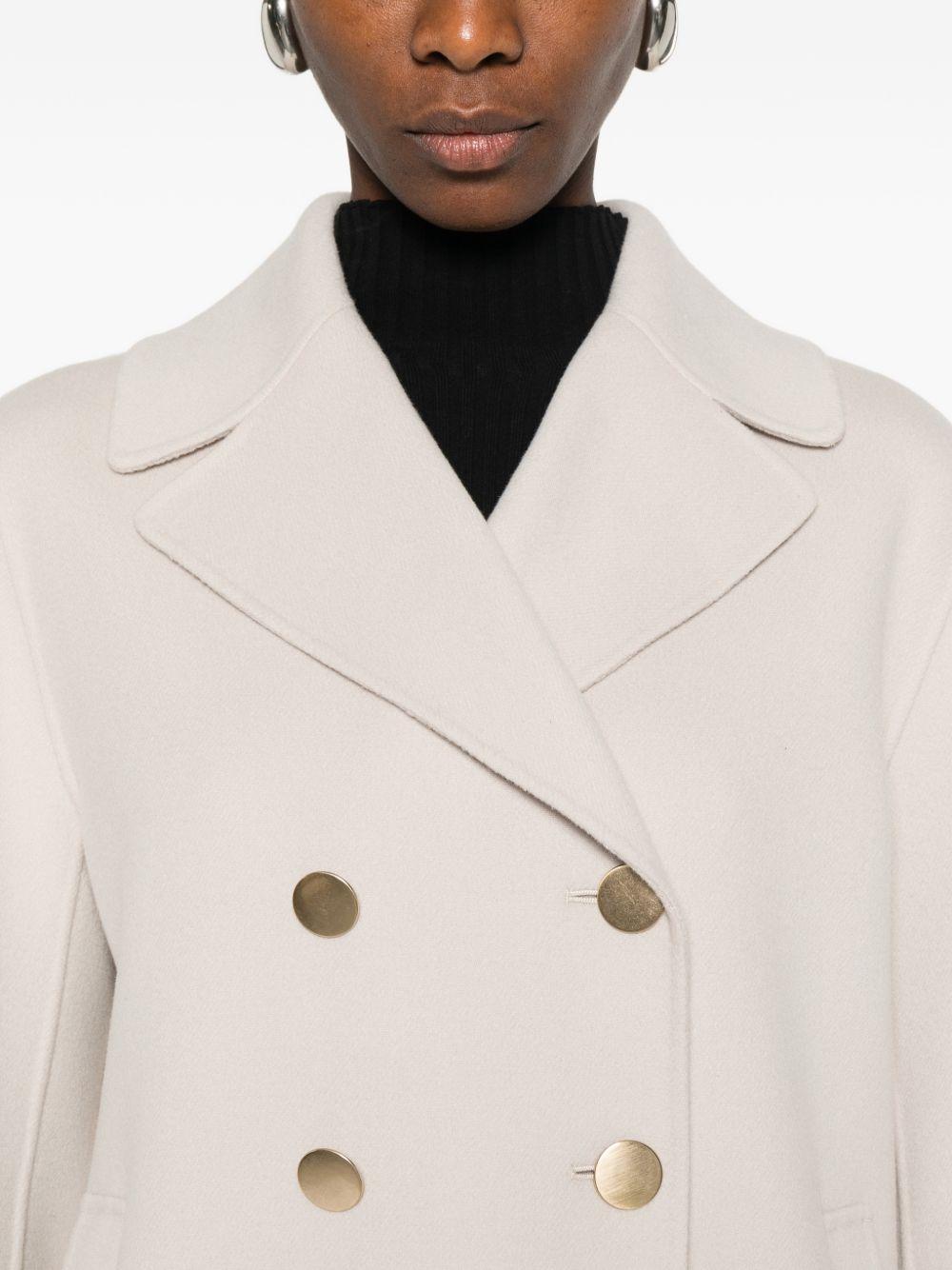 Giacca doppio drap in pura lana SMMMARGOT 032 SAND S MAX MARA 