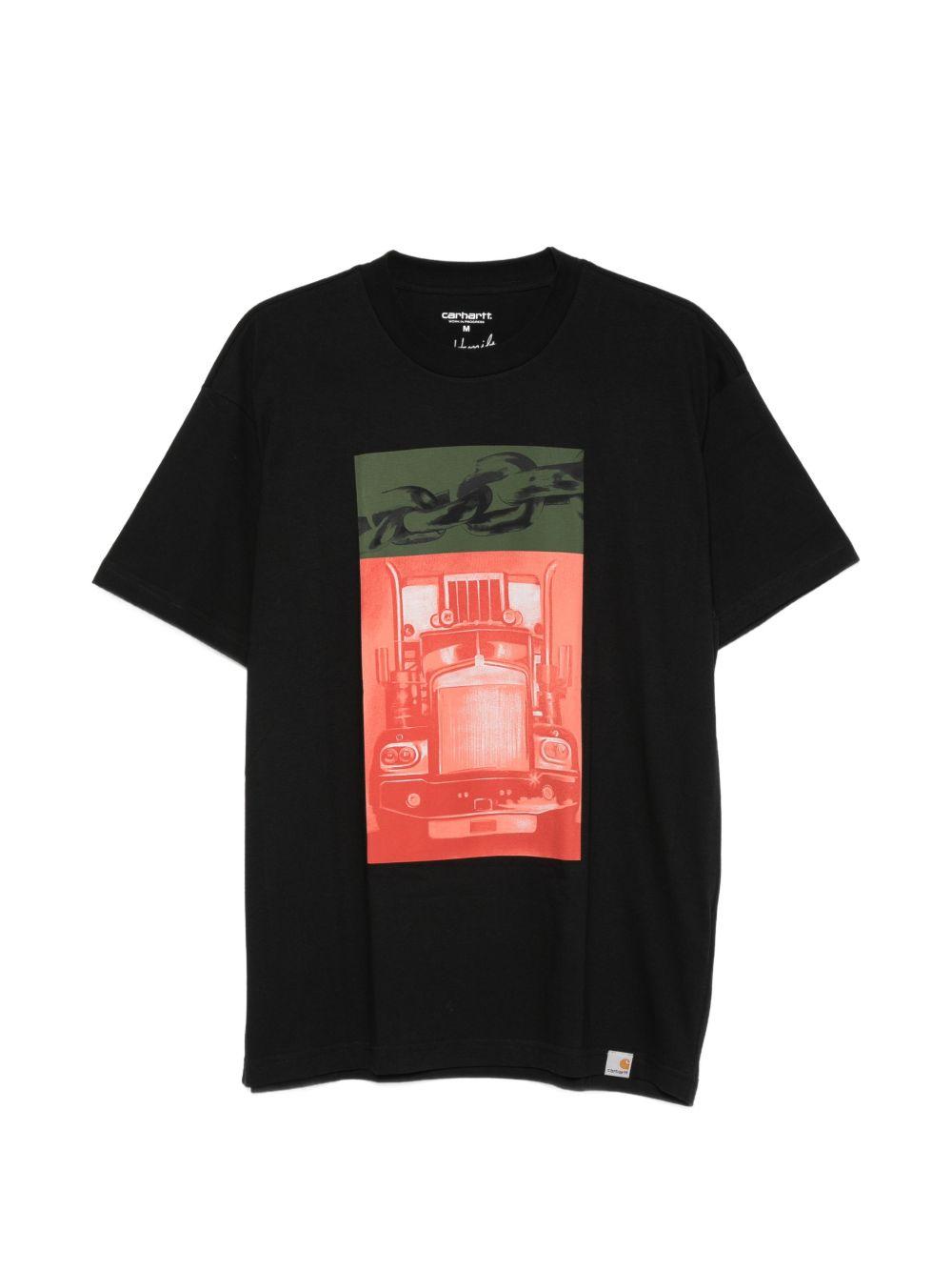 Sean Hamilton 01 T-Shirt I036268 89XX BLACK CARHARTT WIP 