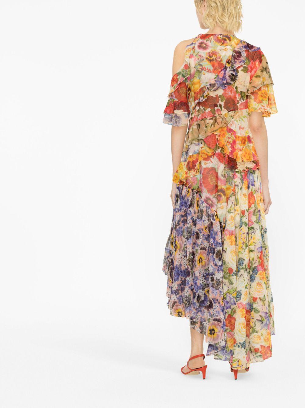  6375DWON SPLICED FLORAL ZIMMERMANN 