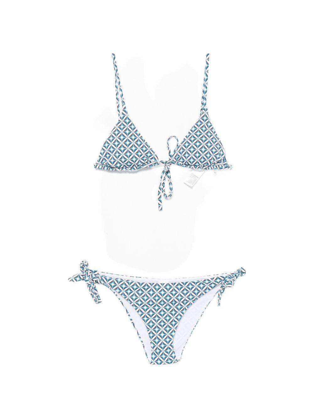 Bikini In Nylon Stretch BCHBAOBAB 002 GEOMETRICA MAX MARA 