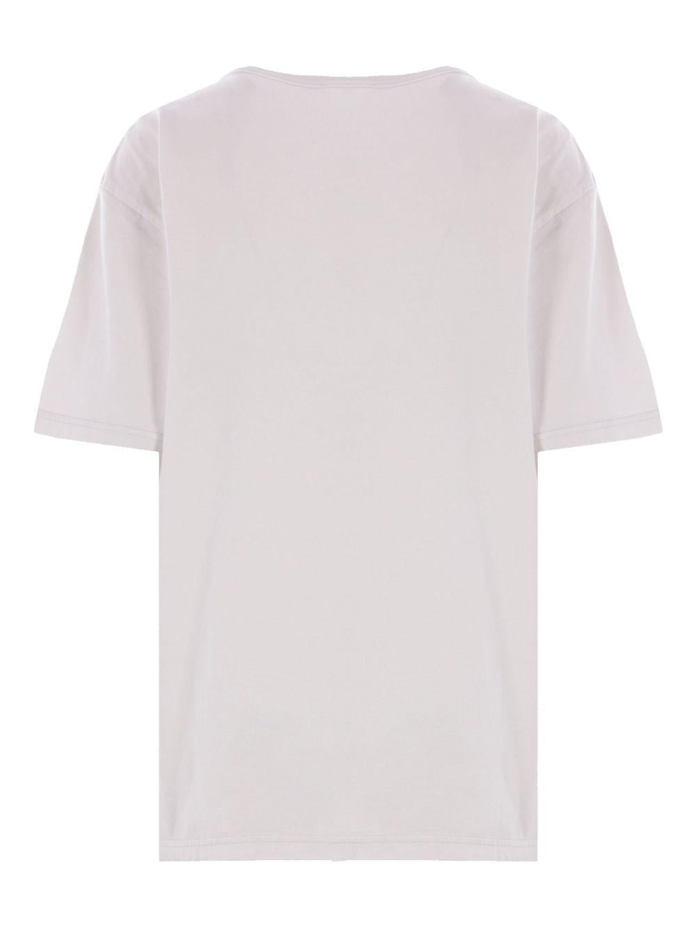 Vintage logo T-shirt 4CC2251542 132 DIRTY WHITE ALEXANDER WANG 