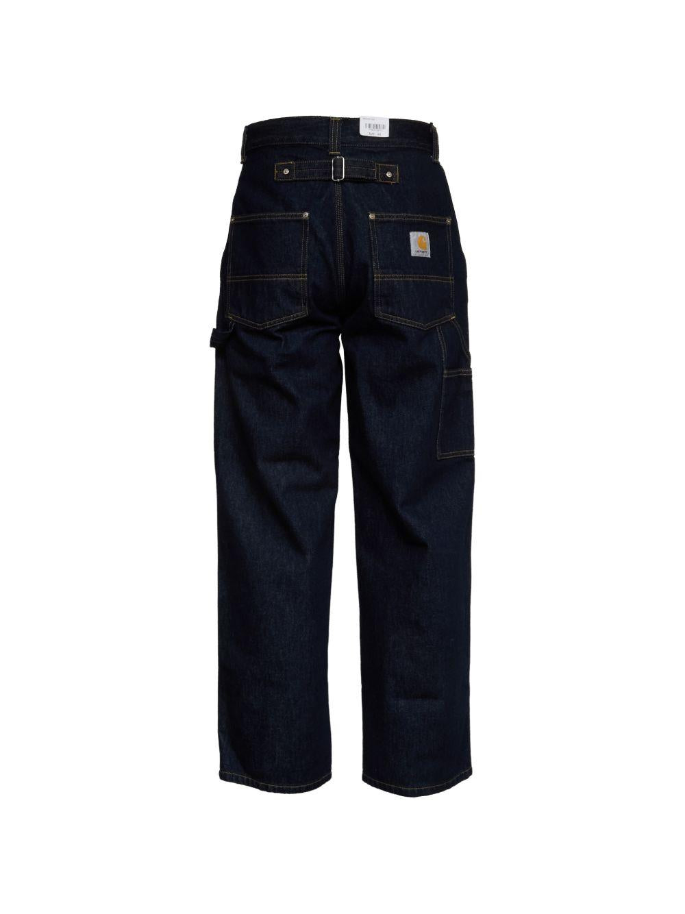 Belmont Pant 'Smith' Denim I036591 0102 BLUE RINSED CARHARTT WIP 