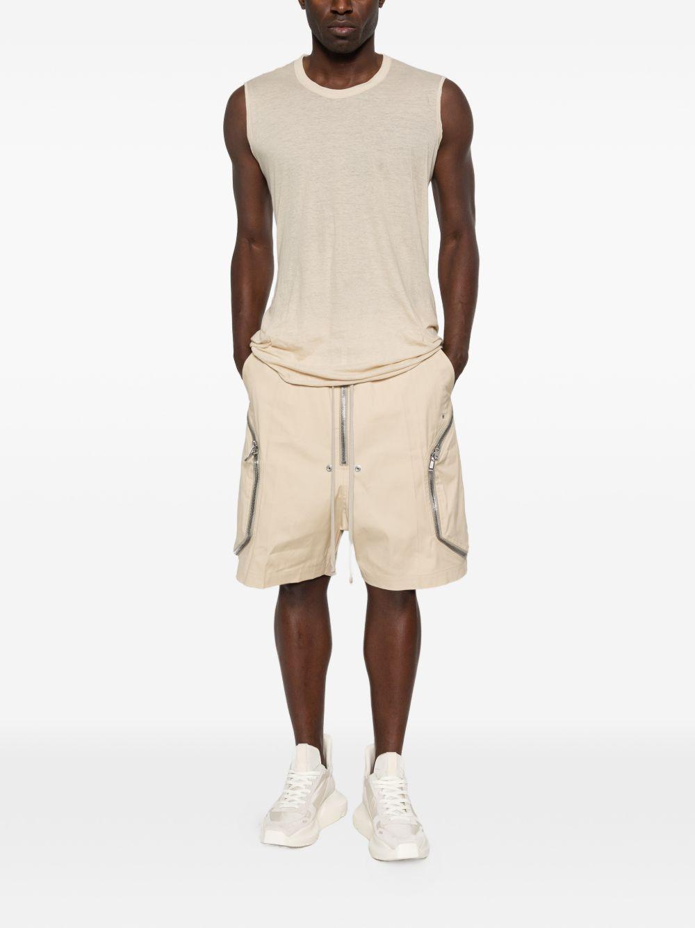 Basic Sleeveless T RU01F2151UC 138 SAND RICK OWENS 