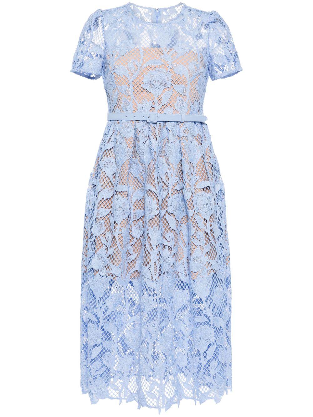  SS24001MBL BLUE SELF-PORTRAIT 