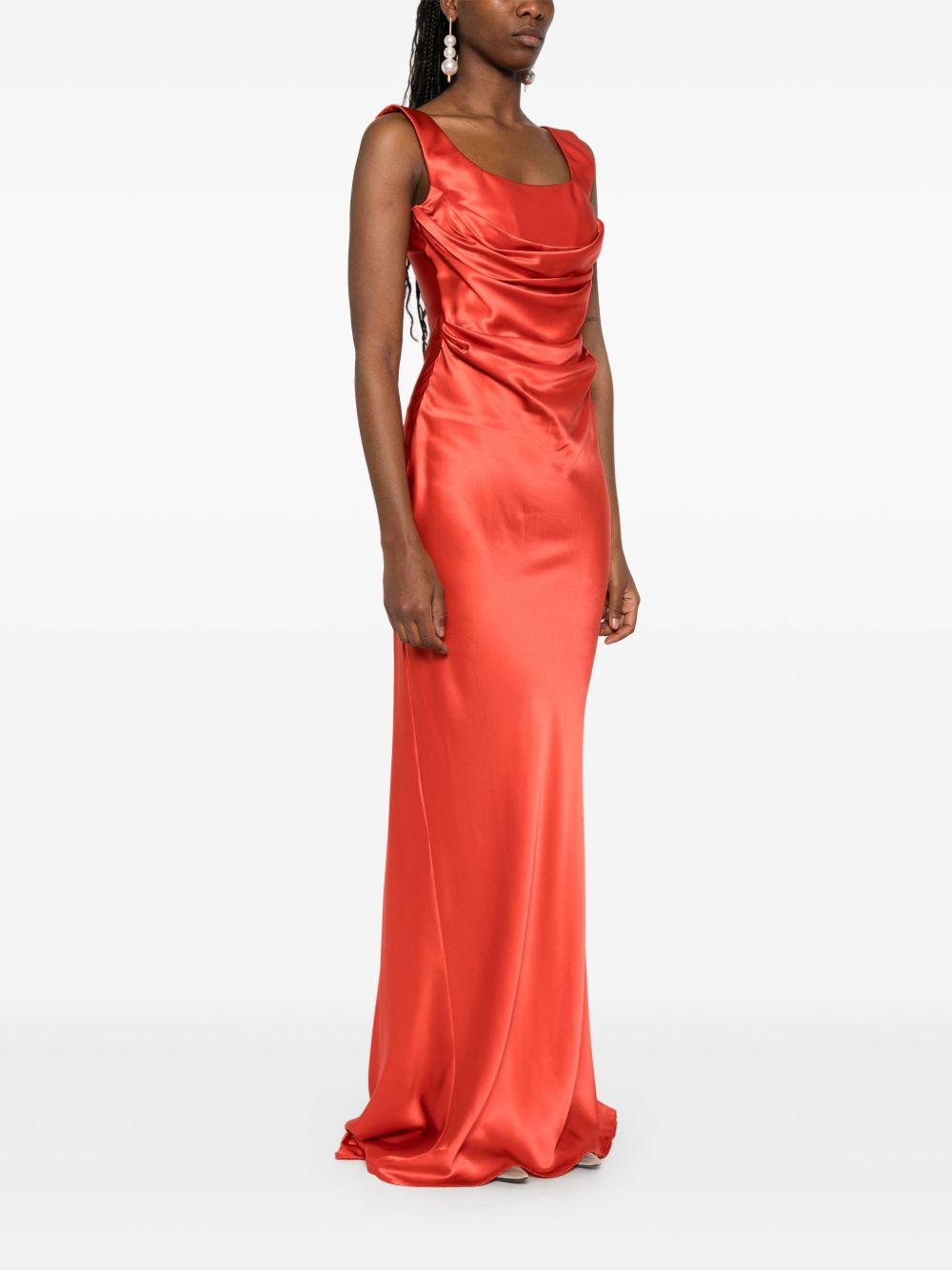 Abito lungo in seta 04SSLD13704422 10 GIUSEPPE DI MORABITO 