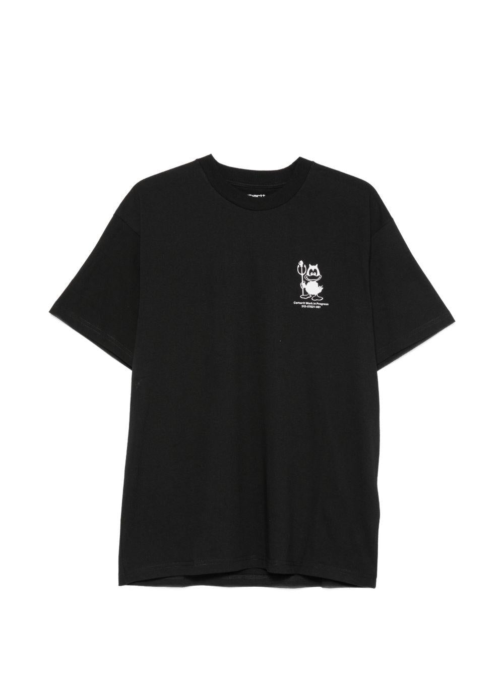 T-shirt a maniche corte Bumper car I036888 89XX BLACK CARHARTT WIP 