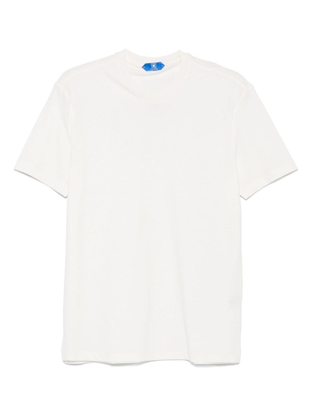 T-shirt in cotone WKISSMW812100800830081100F NATURAL KIRED 