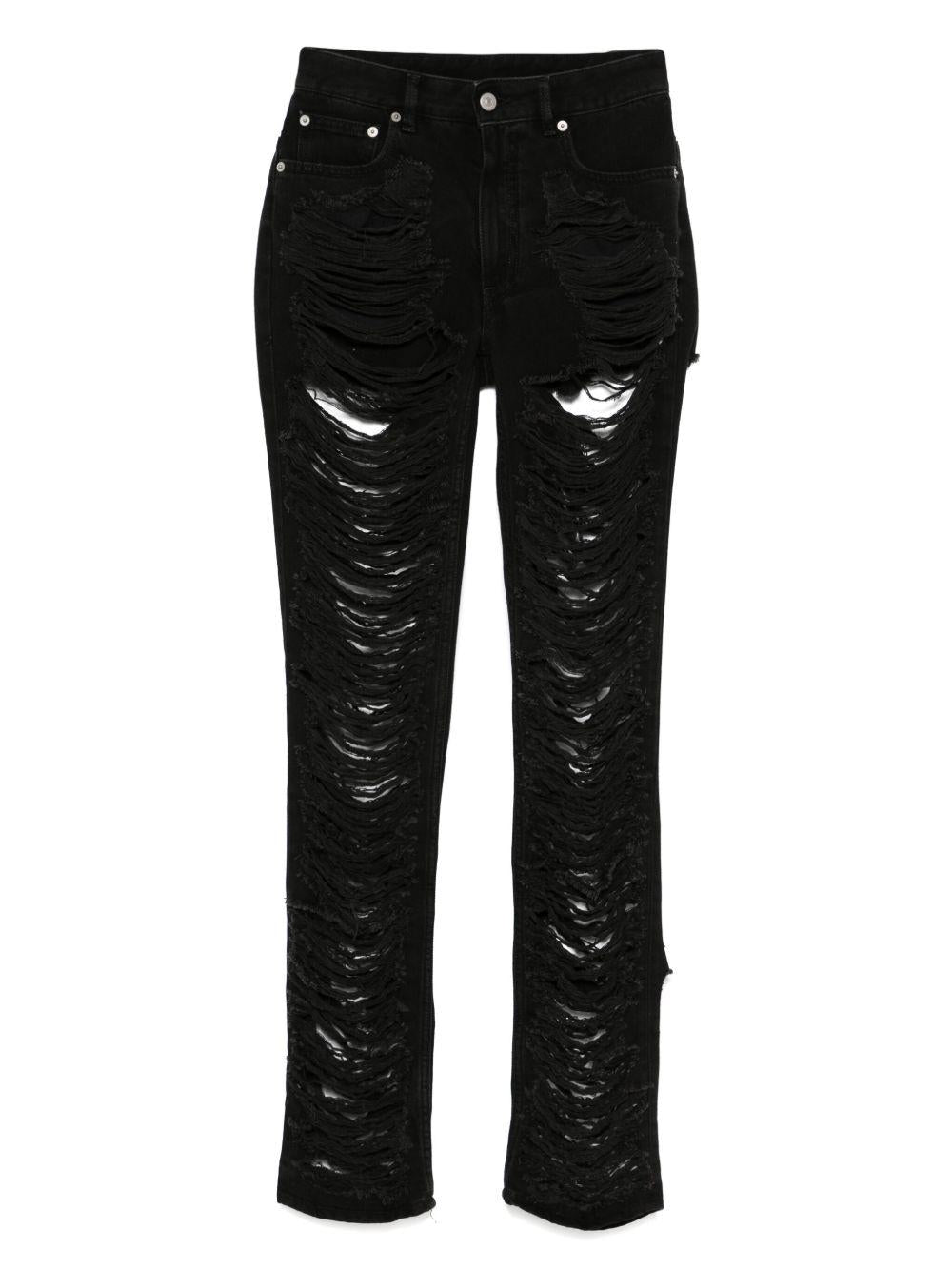 Jeans strappati<BR/> S62LB0194M30011 964 MM6 MAISON MARGIELA 