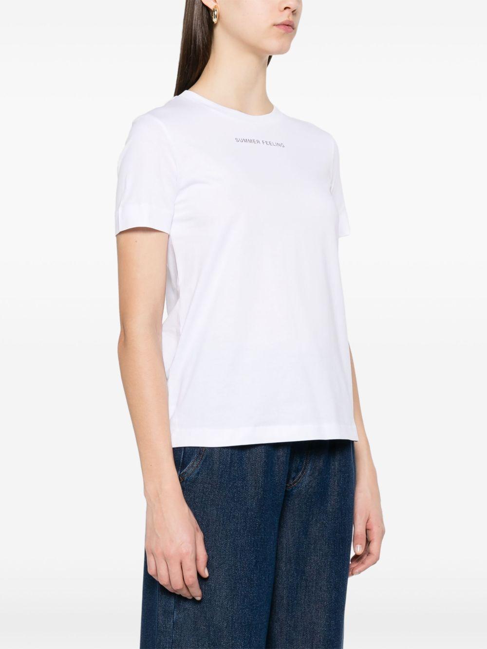T-shirt Lusso LUSSO 001 WHITE S MAX MARA 