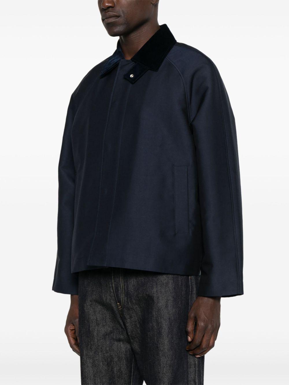 Short raglan jacket 4142 200 NAVY SUNFLOWER 