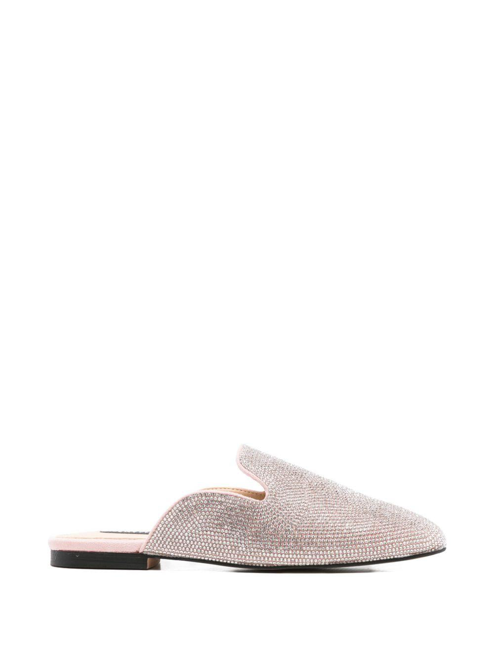 Mules decorate Aukena S0115ROS62P CIPRIA ARGENTO TWENTY FOURHAITCH 