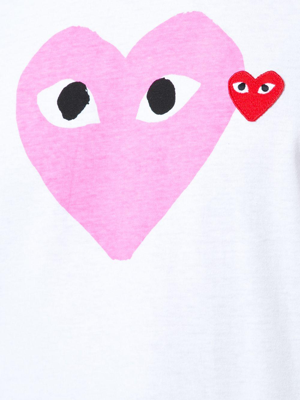  P1T106 PINK COMME DES GARCONS PLAY 