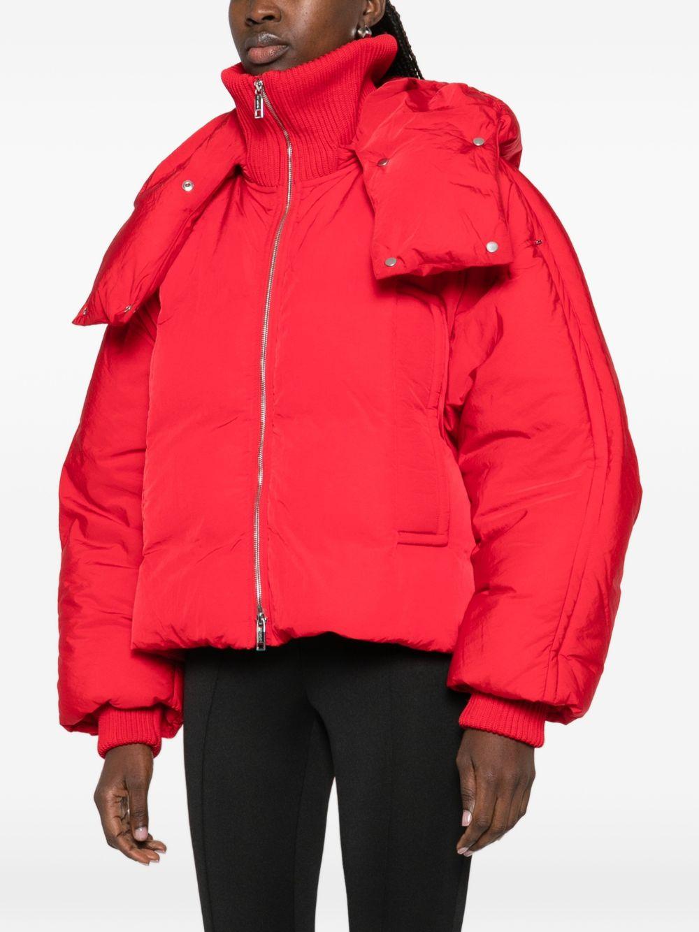 Piumino corto antigoccia - Rosso GLIZIAMM100019 002 ROSSO SPORTMAX 