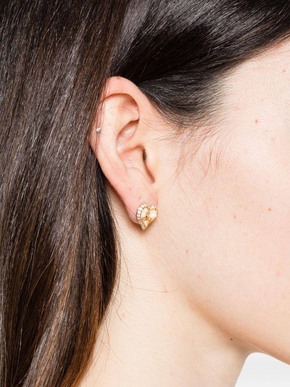Petra Earrings 6201007402R782 GOLD WHITE PEARL VIVIENNE WESTWOOD 