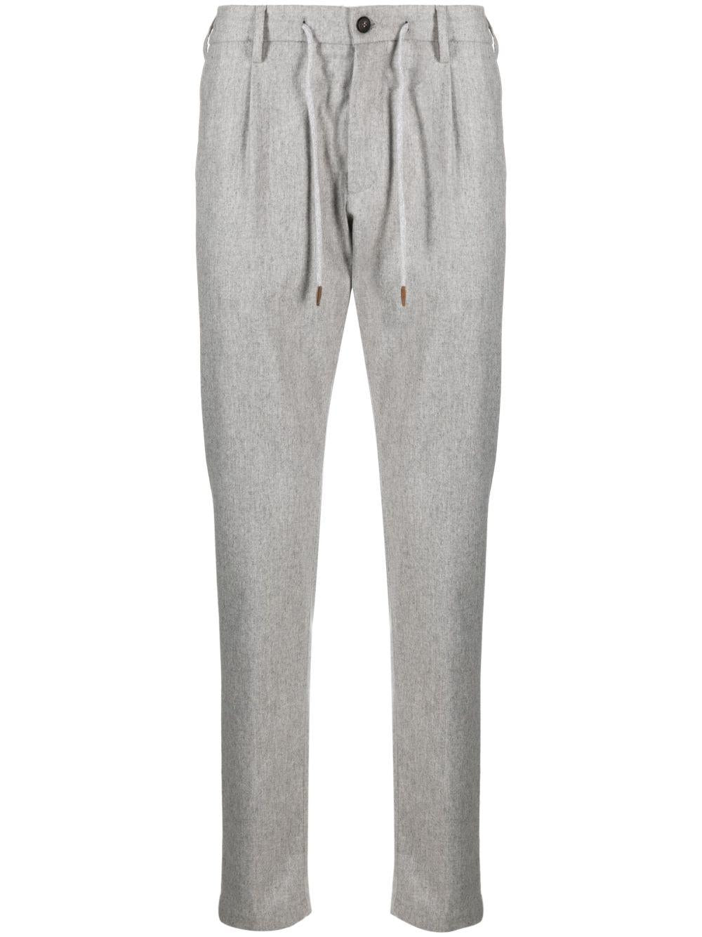 Pantaloni affusolati X75PANB21TES0H027 13 GRIGIO CHIARO ELEVENTY 