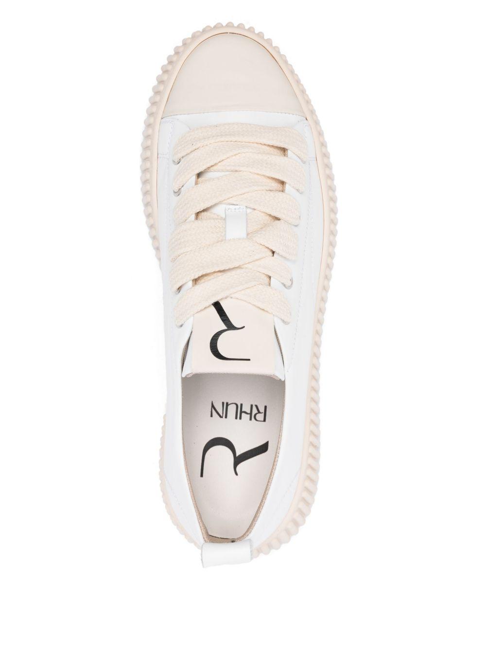 Sneakers 2020 Treble White Leather 2020 LEATHER WHITE RHUN 
