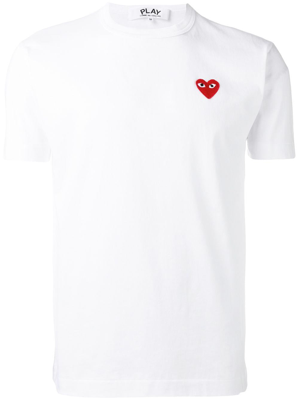  P1T108 WHITE COMME DES GARCONS PLAY 