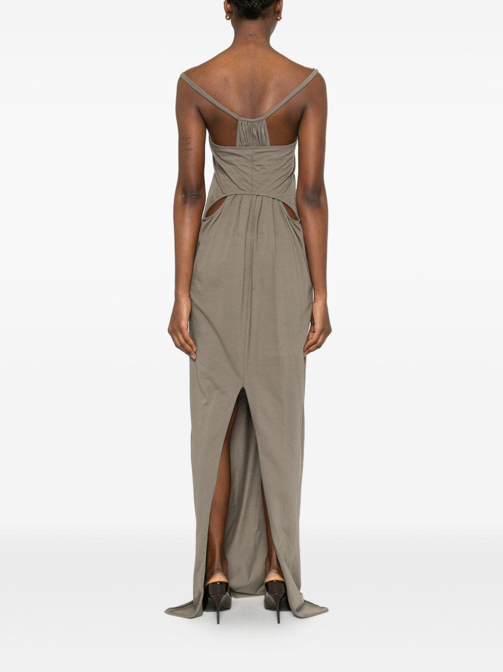 Temple Gown RP01F6502JA 34 DUST RICK OWENS 