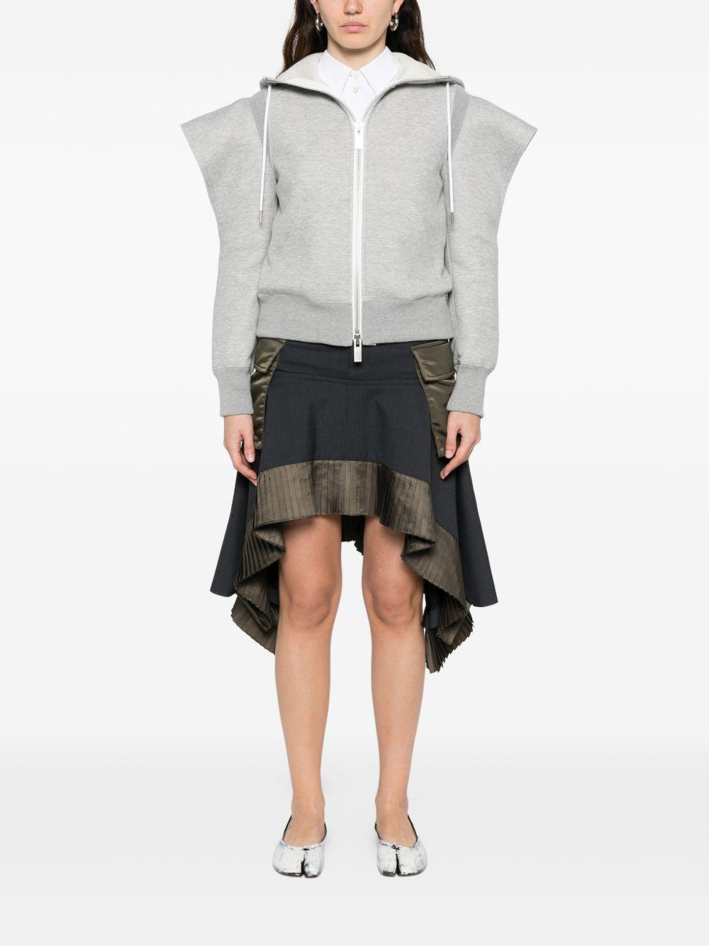 Sponge Sweat Hoodie 2608345 376 LIGHT GREY SACAI 