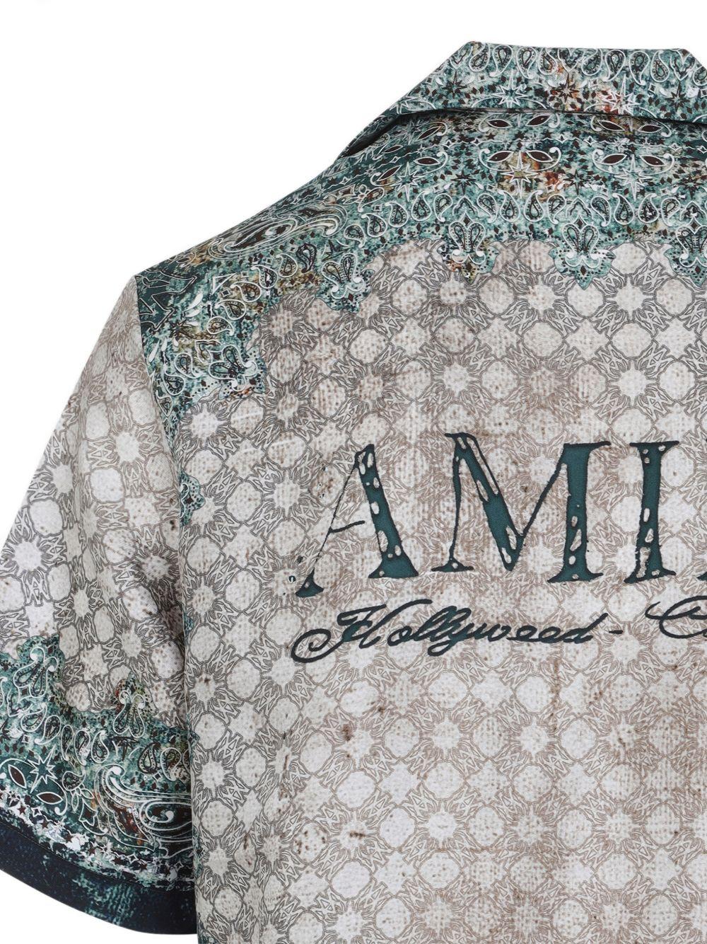 Bandana Bowling Shirt AMTOSH1095 900 AMIRI 