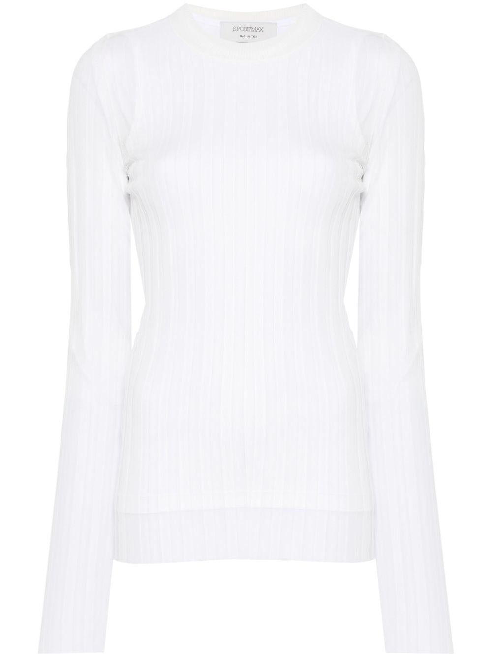 Top Acino ACINO1234MM12166 001 BIANCO OTTICO SPORTMAX 