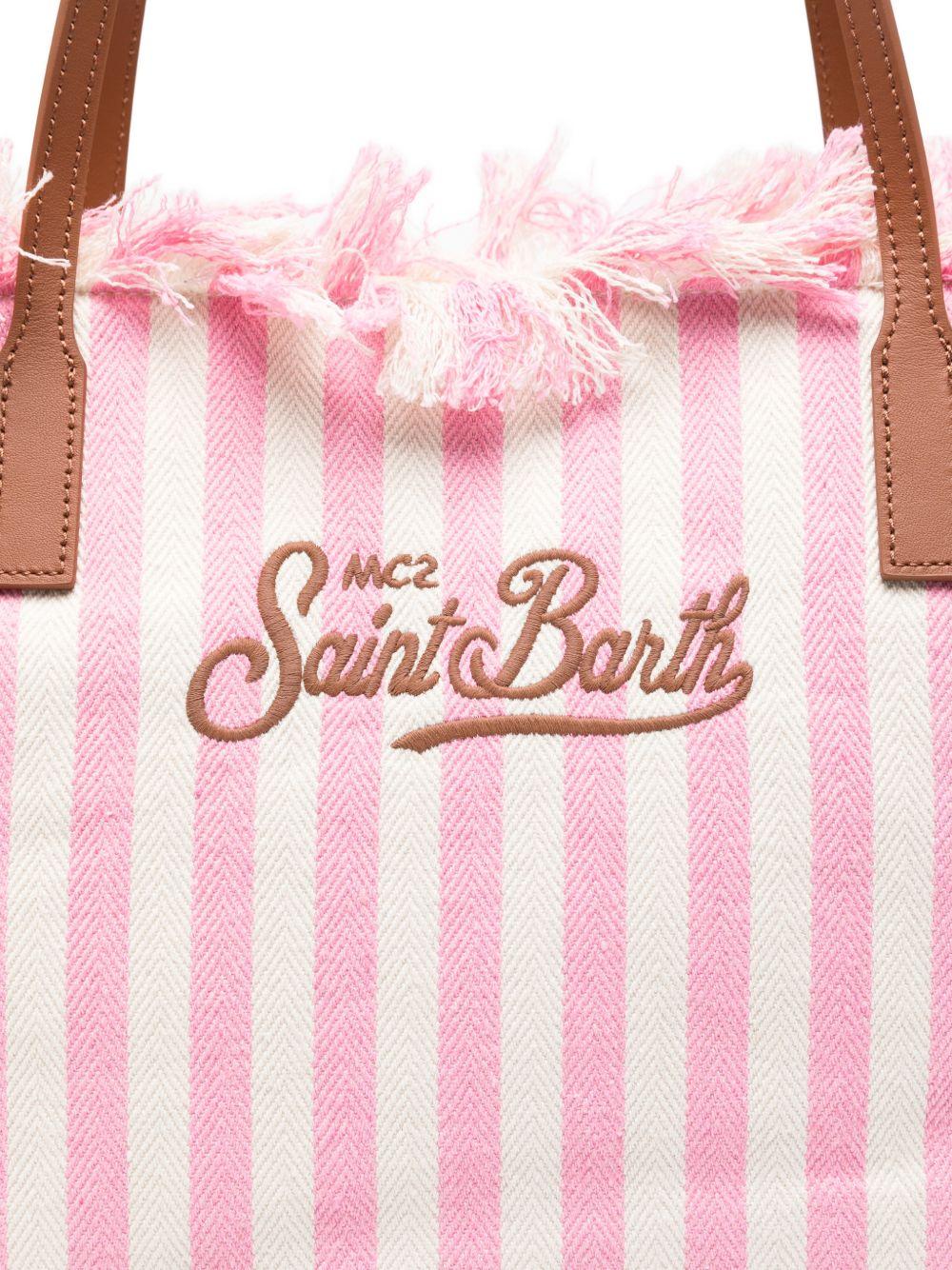 City Bag Midi Fringe CBMF00101764L STRIPES 21 MC2 SAINT BARTH 
