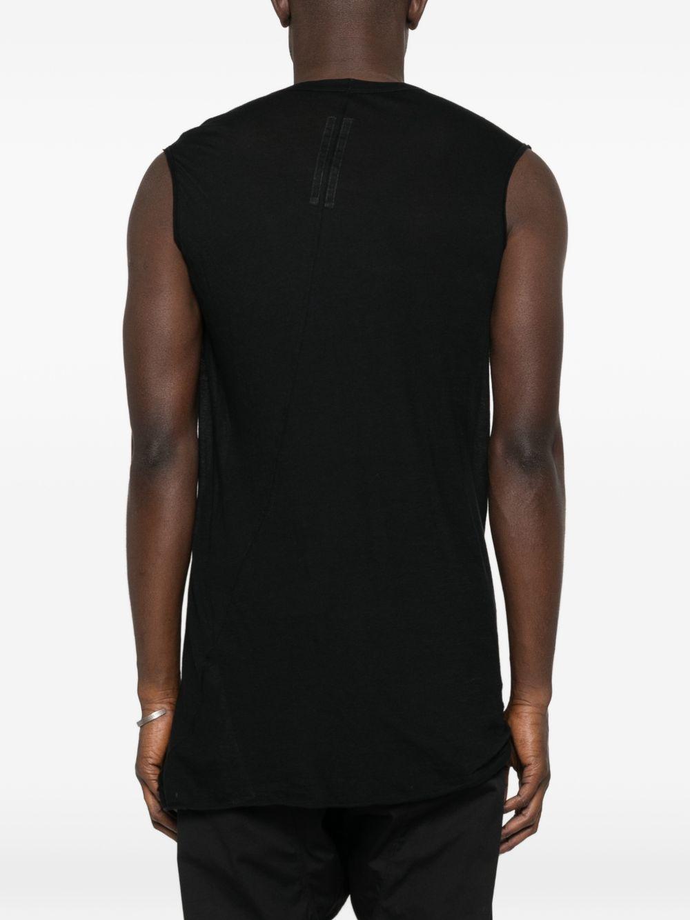 Basic Sleeveless T RU01F2151UC 09 BLACK RICK OWENS 