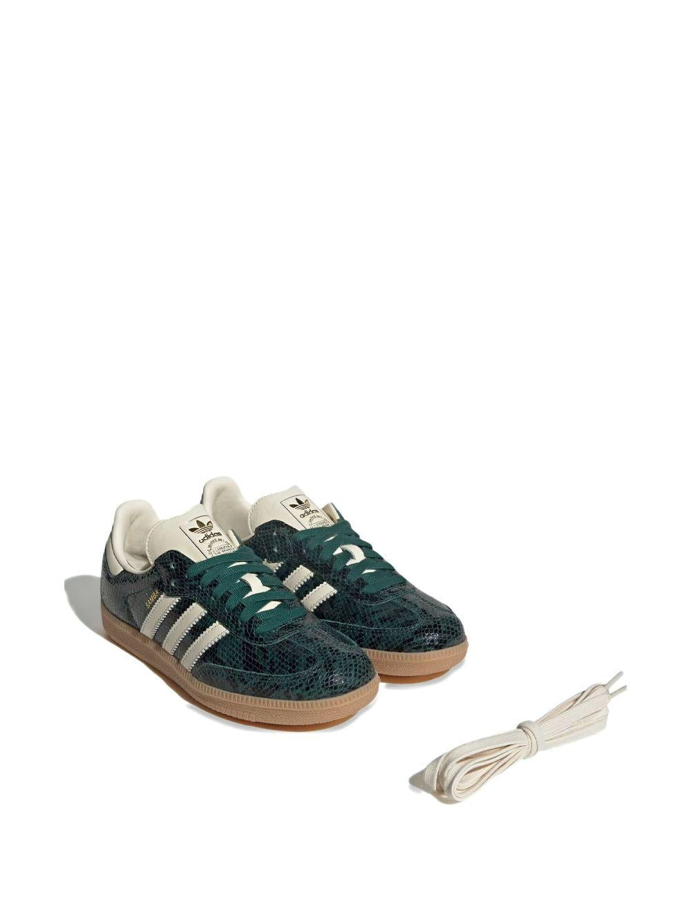 Samba OG Sneakers JR8848 PHYTHON GREEN ADIDAS ORIGINALS 