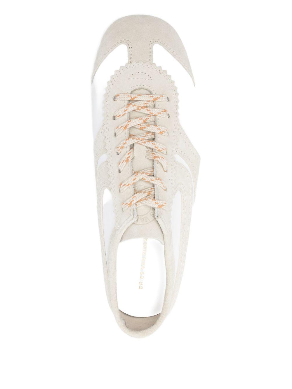 Suede Sneakers S2521160 1 WHITE DRIES VAN NOTEN 