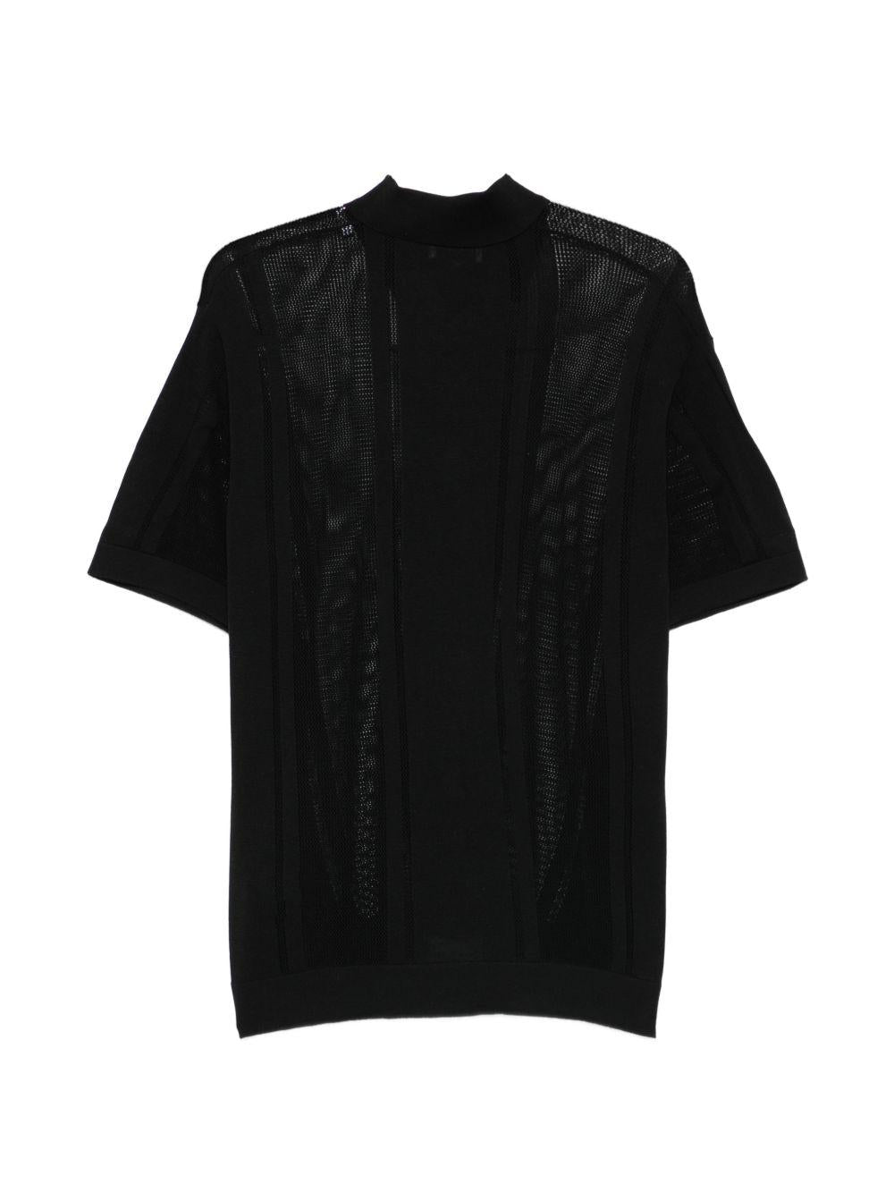 Knitted shirt A033F200 9000 PAOLO PECORA 
