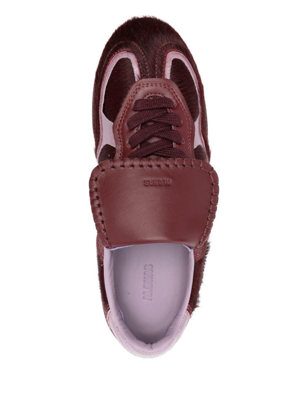 TB.490 Club Sneakers S100831 BURGUNDY ALOHAS 