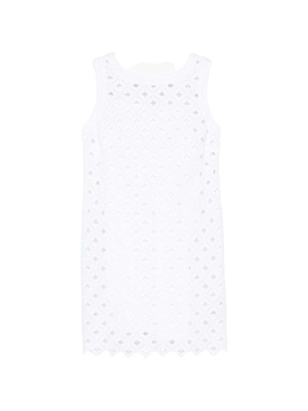 Abito In Macrame' BCHPESI 001 BIANCO OTTICO MAX MARA 