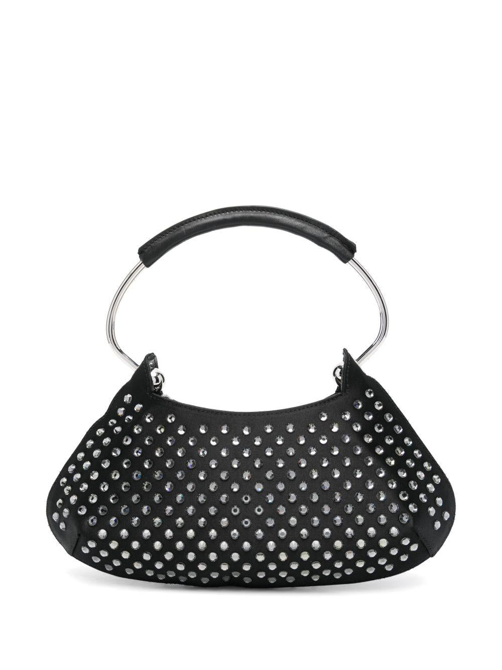 Small rhinestone-embellished Caju tote bag 2511025606001 BLACK CRYSTAL SPORTMAX 