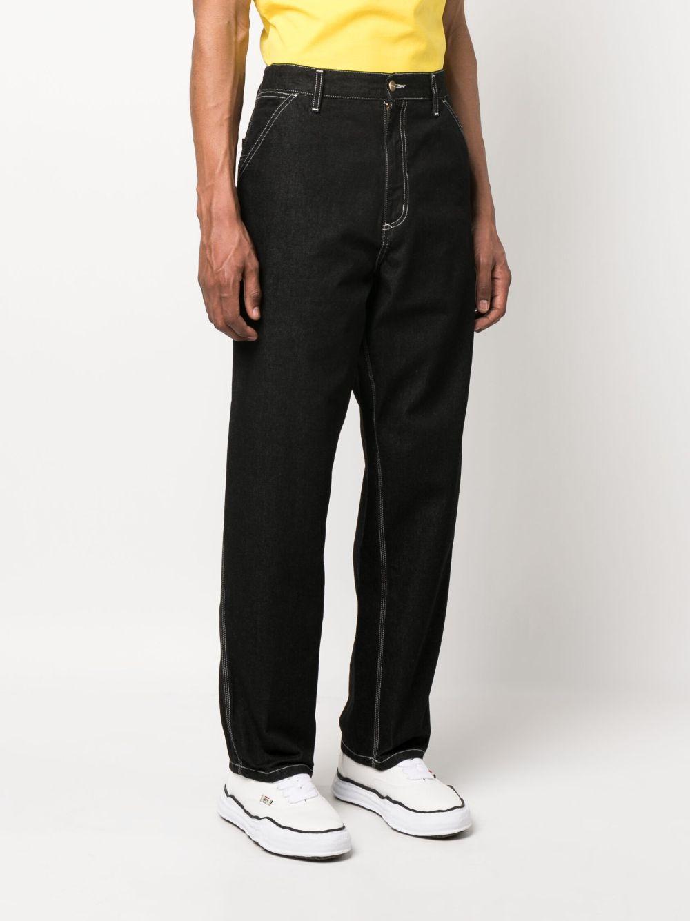 Simple Pant I022947 892Y BLACK ONE WASH CARHARTT WIP 