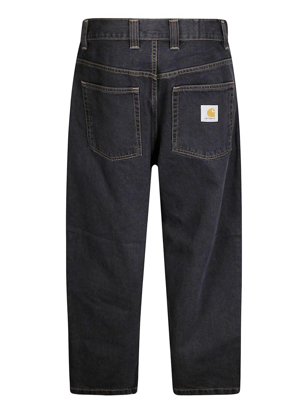 Brandon Pant 'Smith' Denim I035893 8906 BLACK STONE WASHED CARHARTT WIP 