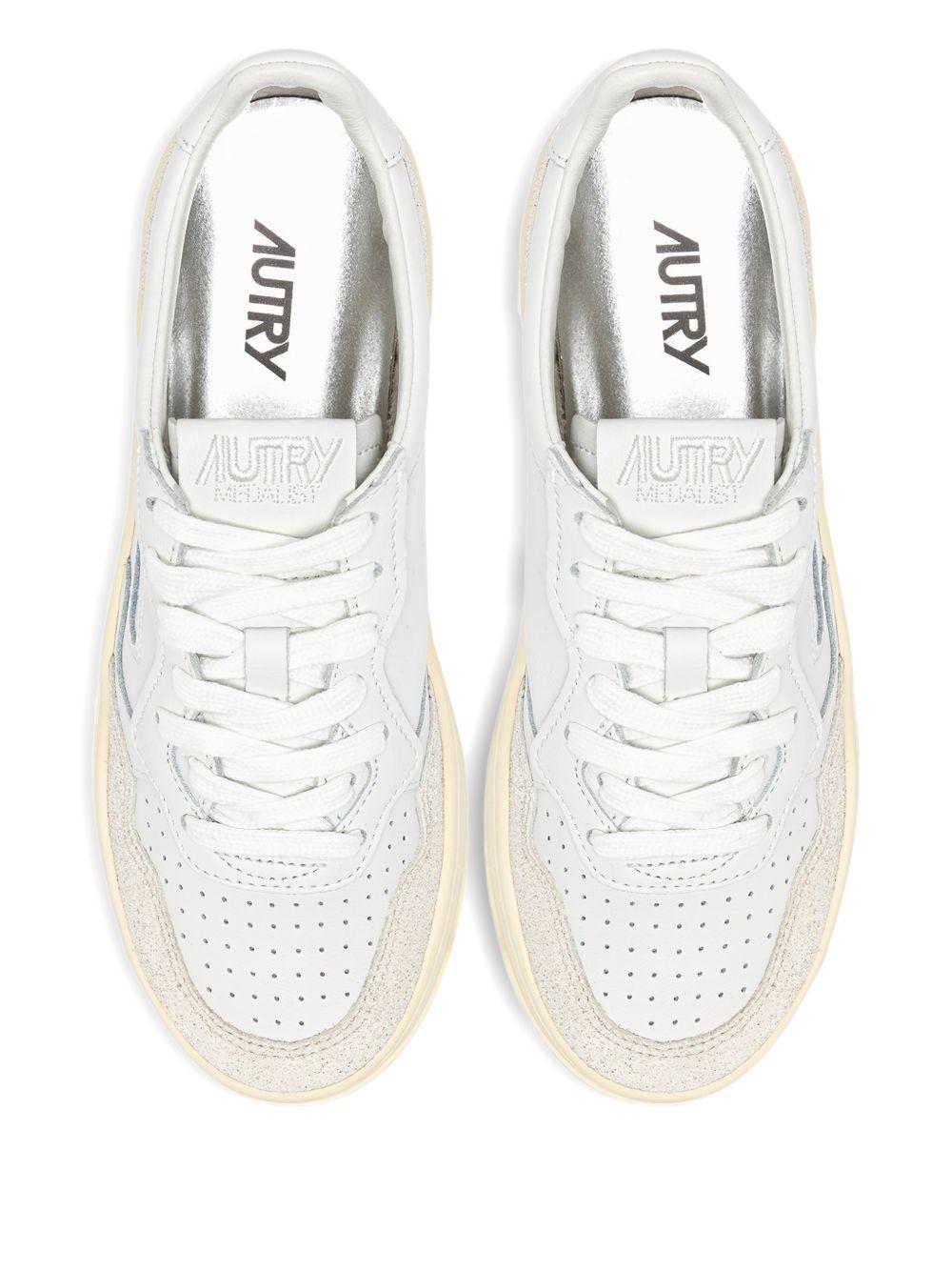 Medalist Platform Sneakers PTLWPK01 WHITE AUTRY 