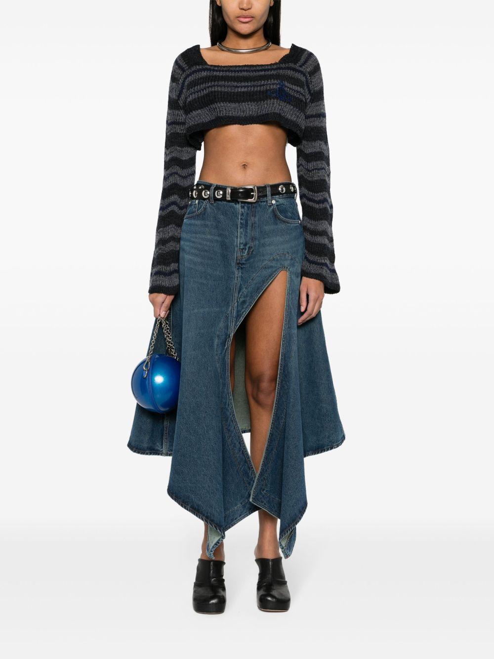  1803003SK003F K201 MELANGE BLUE VIVIENNE WESTWOOD 