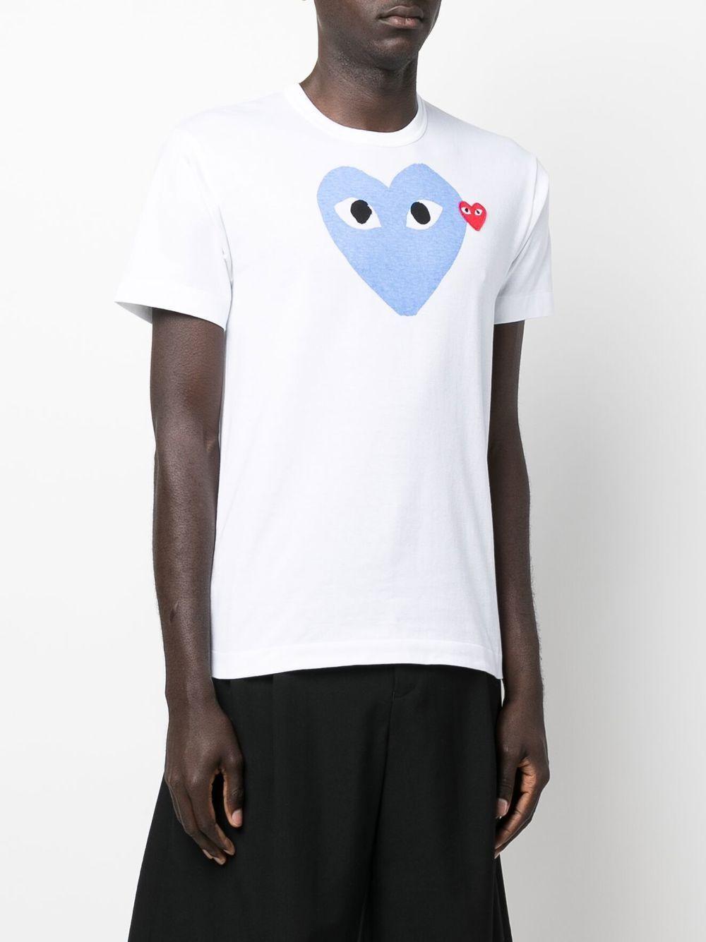  P1T106 BLUE COMME DES GARCONS PLAY 