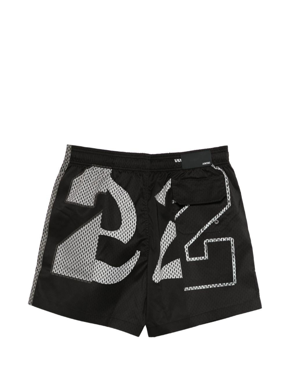 Spliced Swim Trunk AMBOSW1002 001 AMIRI 